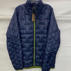 NWT Men's Micro Puff®  Patagonia Jacket Clement Blue L